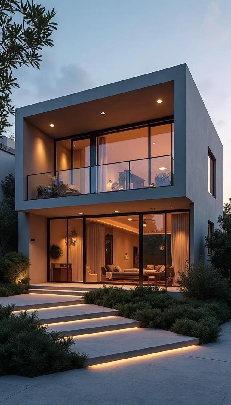 Luxury modern residential architecture